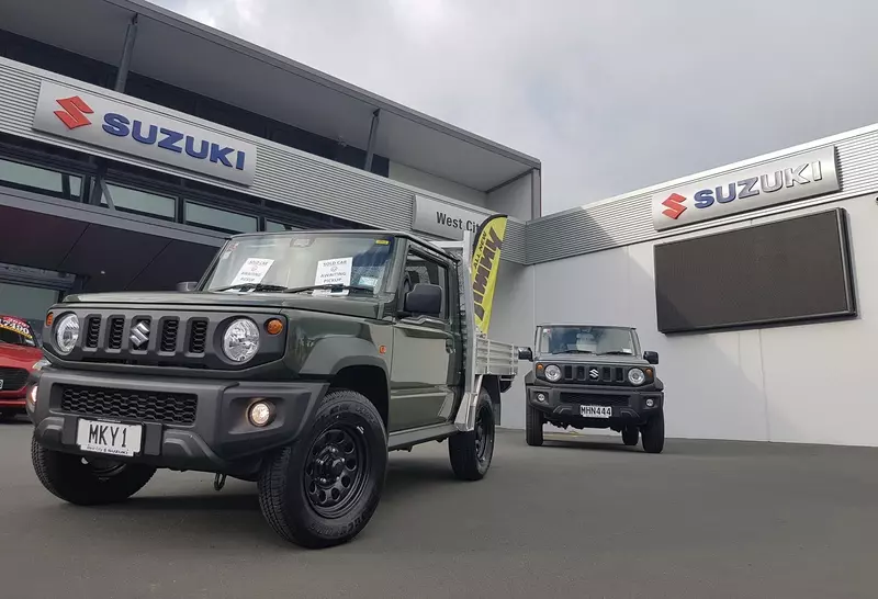 The Suzuki Samurai has been reborn as the Jimny.