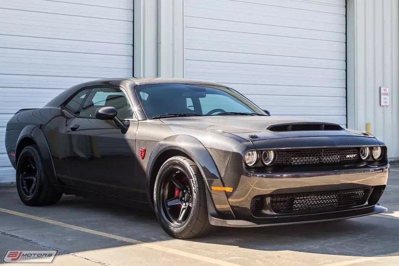 The Speedcore Dodge Demon's carbon fiber Speedcore body is for sale for $170,000.