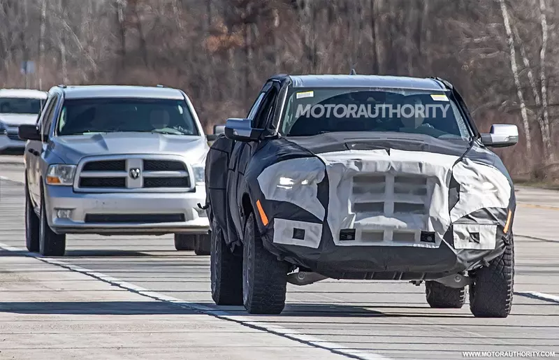 2022 Ram Level TRX Spy Shot.