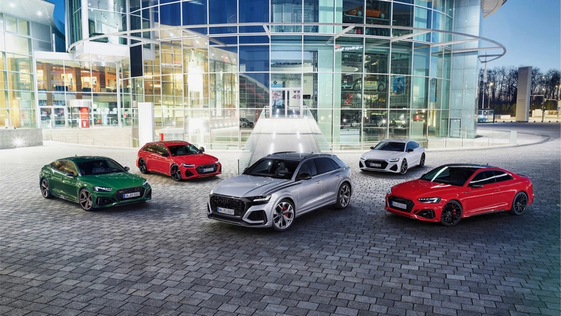 To earn the Audi RS badge, all you need to do is