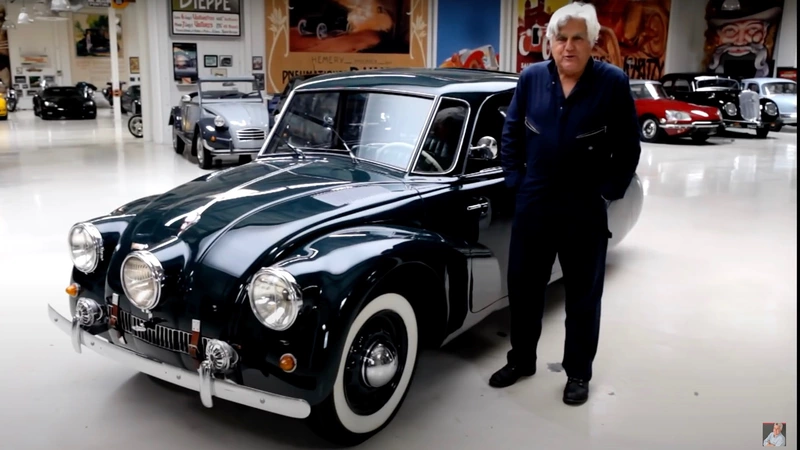 Jay Leno's Garage," which features a 1938 Tatra T87, a World War II hero.