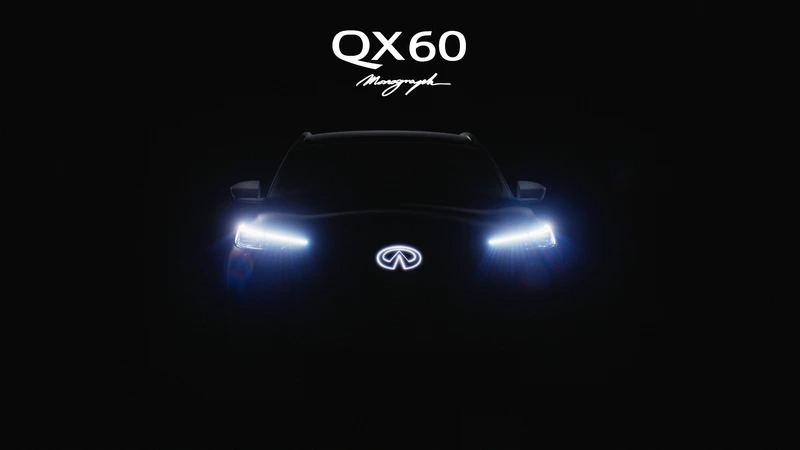 A design preview of the next Infiniti QX60.