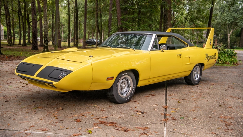 1970 Plymouth Superbird, sold at auction.