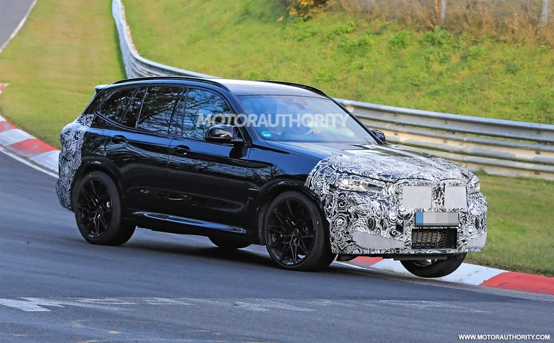 Spy shots of the 2022 BMW X3 M: a new look for the high-performance SUV