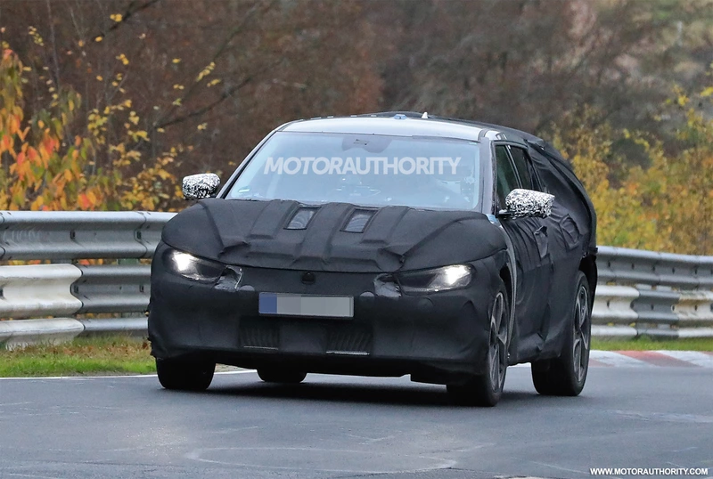 Spy shots of the 2022 Kia CV: electric crossover SUV coming soon