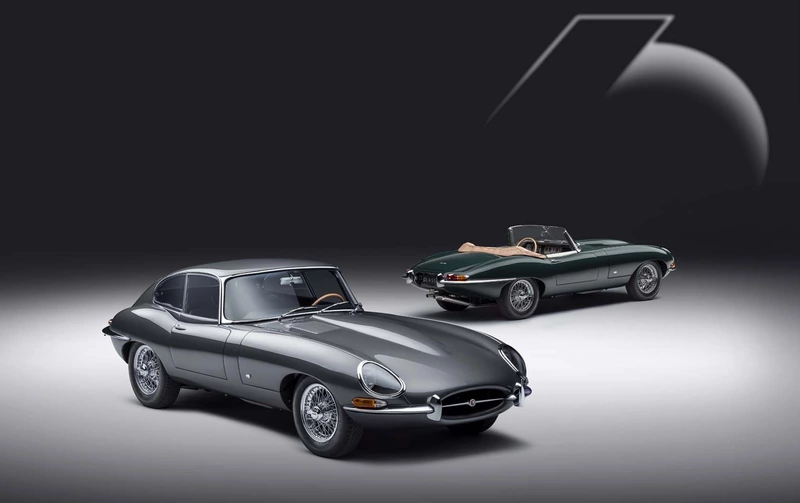 Jaguar rebuilds two early models to commemorate the 60th anniversary of the E-Type.