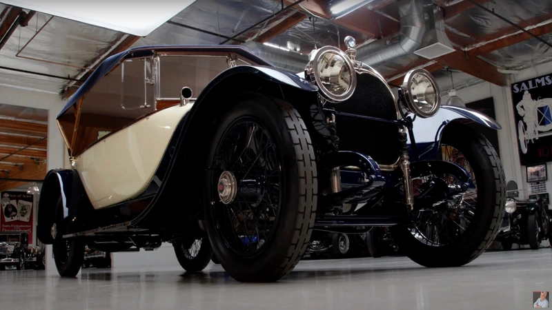 Jay Leno Sails on Original Inshore Yacht: 1916 Crane Simplex Model 5 Holbrook Skiff