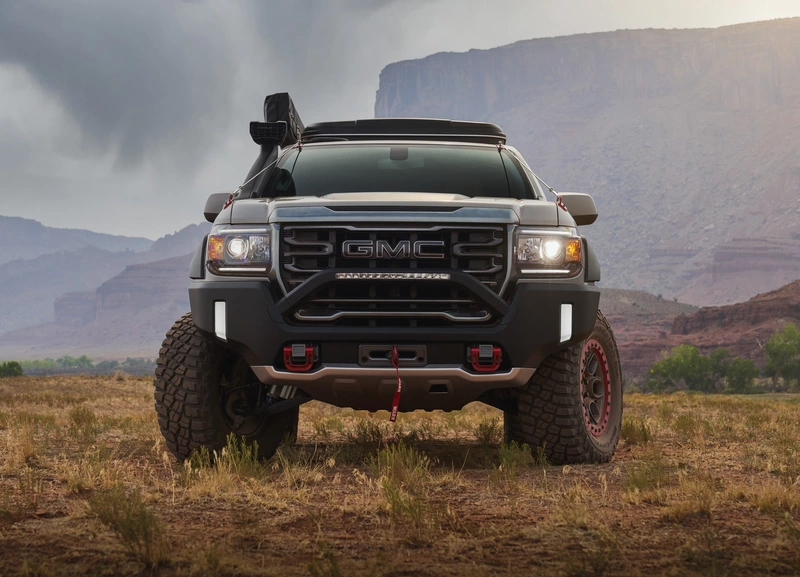 GMC explores the Overland with the Canyon AT4 concept.