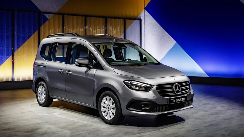 The 2022 Mercedes-Benz Citan light commercial van will get a new design and an electric option.