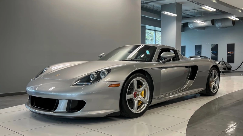 2005 Porsche Carrera GT 342 miles Sold.