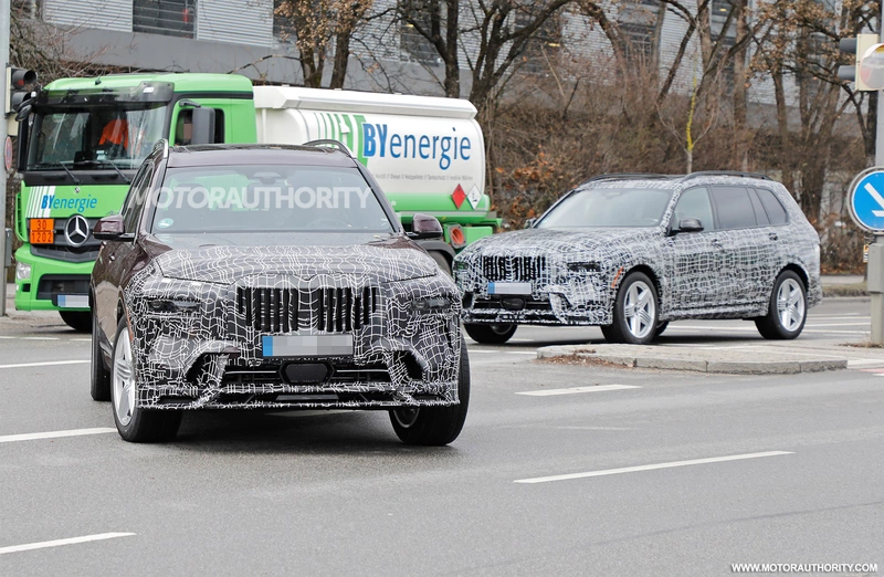 2023 BMW Alpina XB7: spy shots and video: update of the full-size SUV