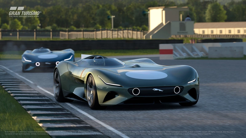 Jaguar has unveiled the 1,005-horsepower Vision Gran Turismo Concept in roadster form.