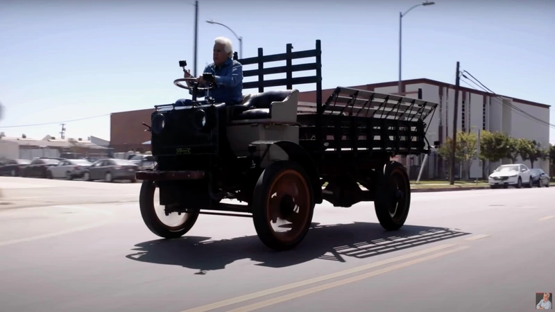 A 1916 Autocar coal miner brought simpler times to Jay Leno's garage