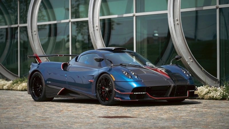 Pagani Huayra NC, the only one with 819 horsepower.