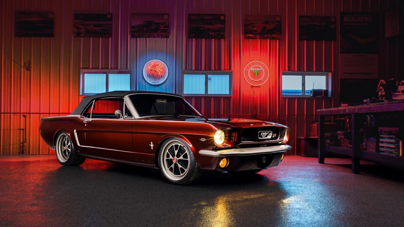 Ring Brothers' 1964.5 Ford Mustang Convertible "Caged" with Coyote Heart