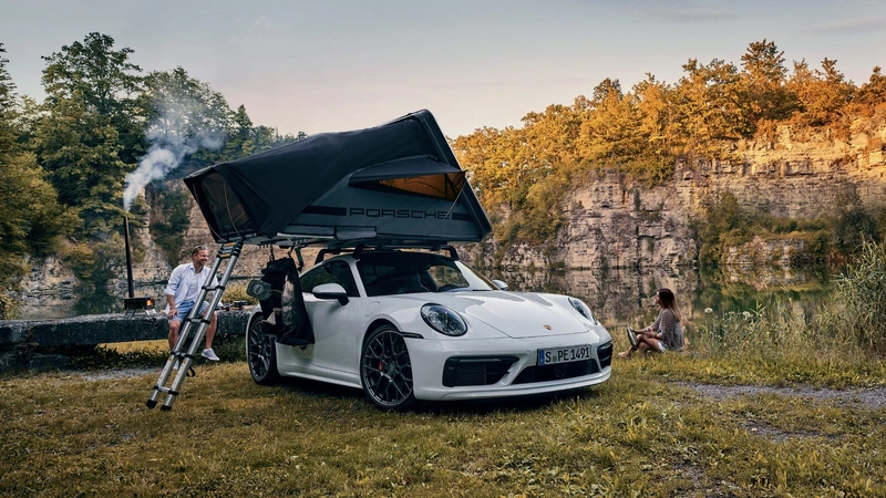 New Roof Tent Turns 911 into Sporty Camper