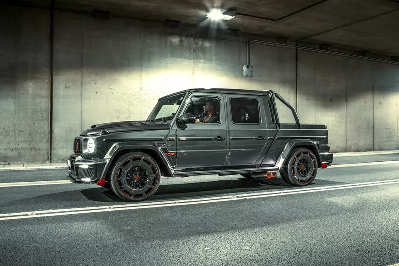 Brabus builds 888 hp Mercedes-Benz G-Class pickup