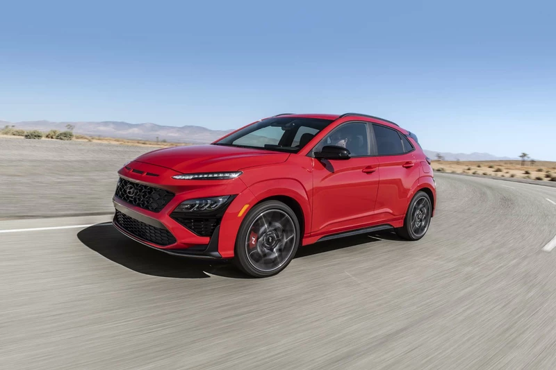 Hyundai Kona N: Finalist for Motor Authority Best Car To Buy 2023.