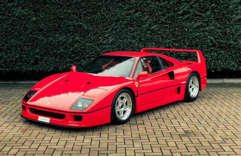 Ferrari F40 of the Mercedes F1 Manager is for sale.