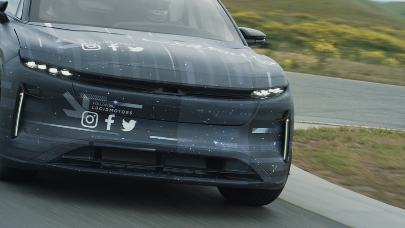 Lucid Gravity electric SUV debuts at the 2023LA Auto Show