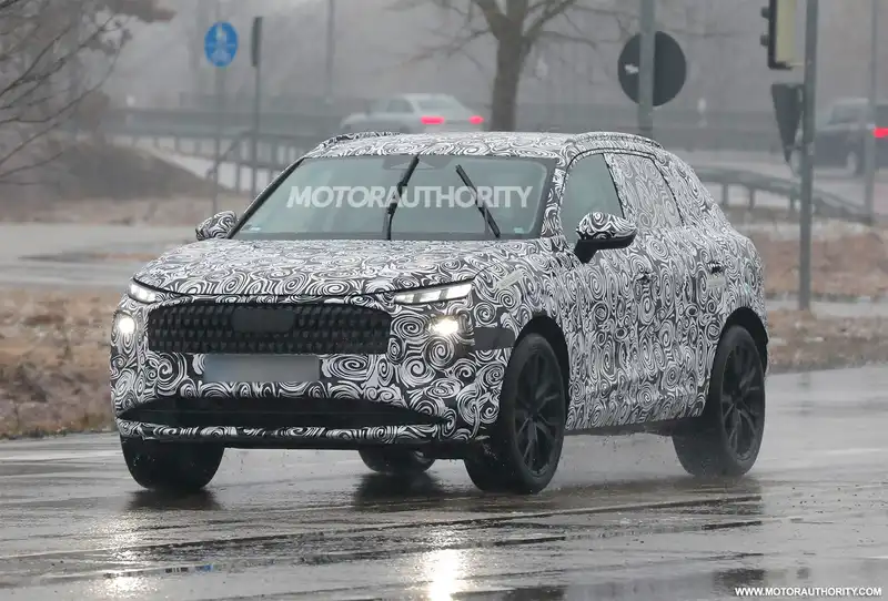 2025 Audi Q3 sheds its camouflage in latest spy shots