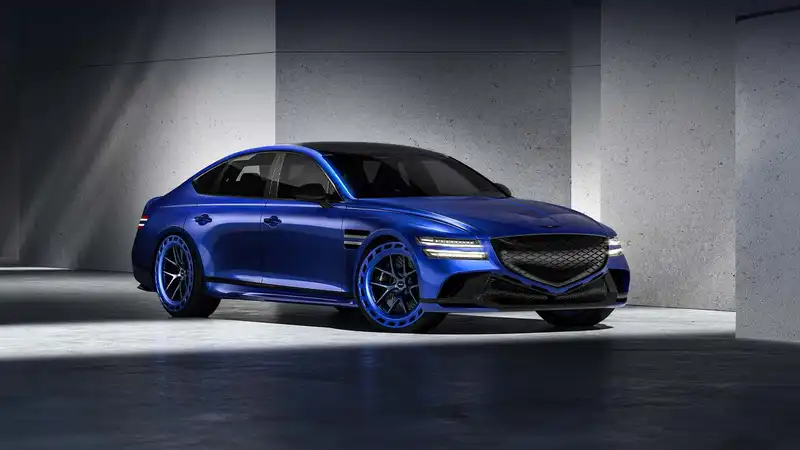 Genesis G80 Magma Concept previews electric performance sedan