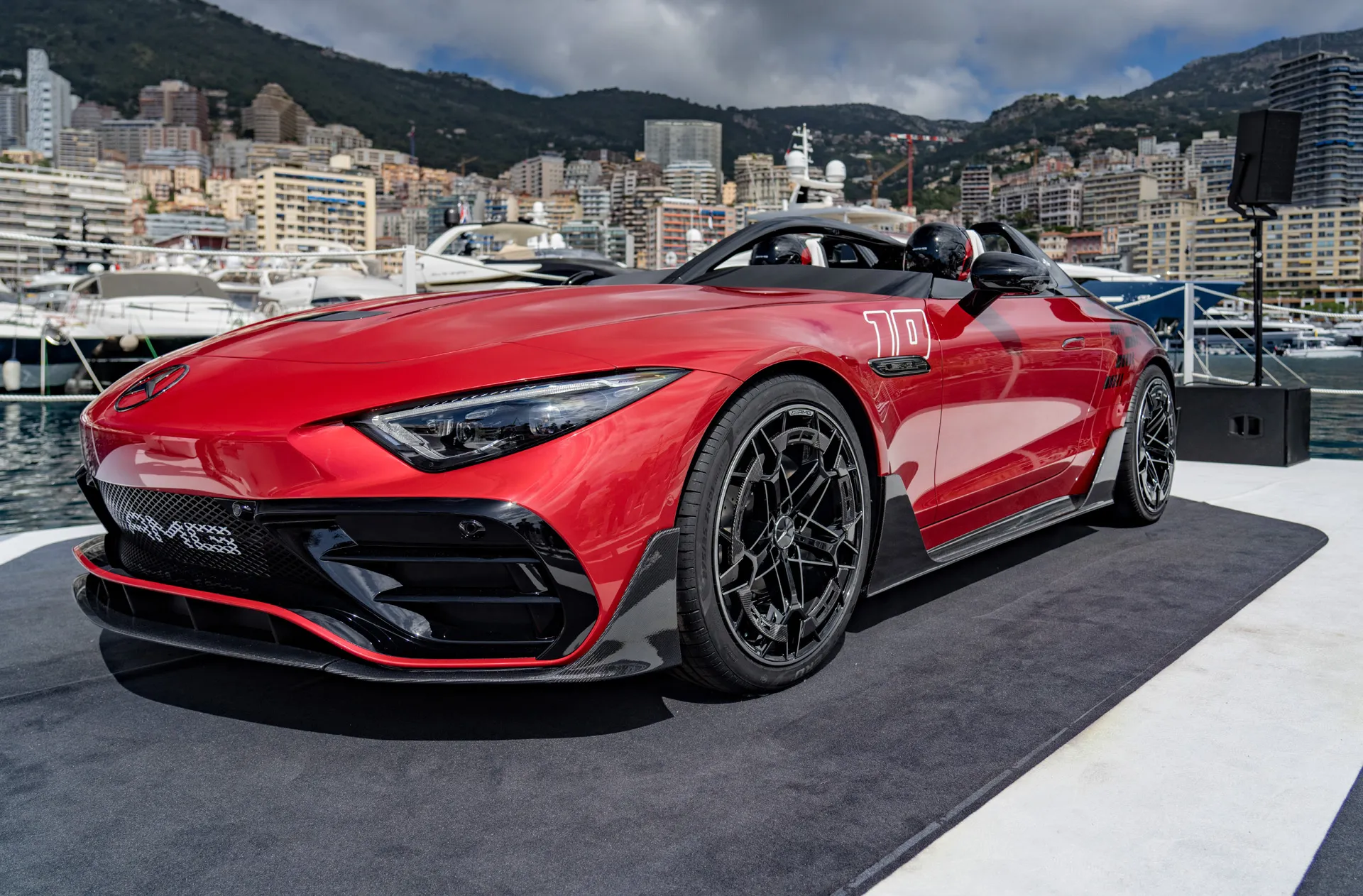 Mercedes AMG SL turns into a Speedster with PureSpeed Concept