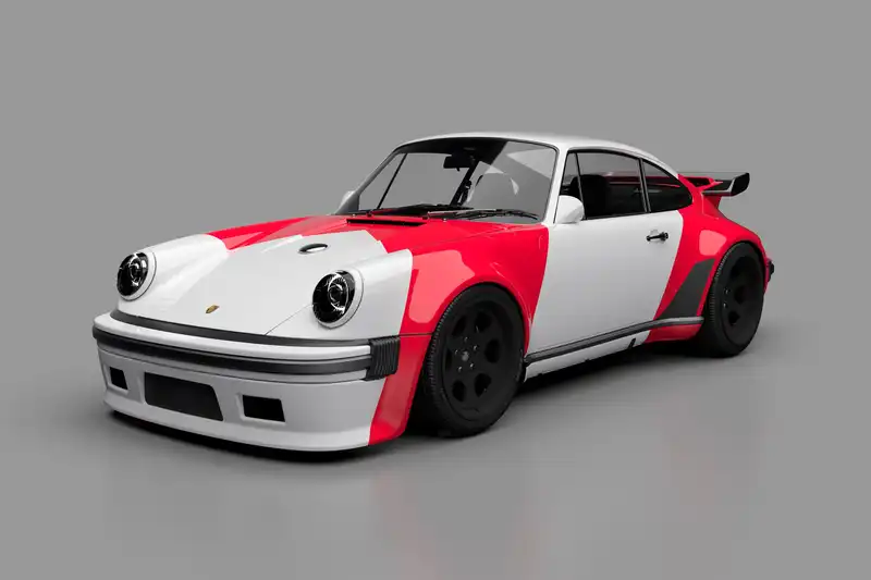 Porsche 911 with Lanzante F1 became more powerful