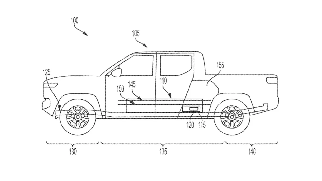 Rivian is redesigning a camp kitchen with an integrated grill?